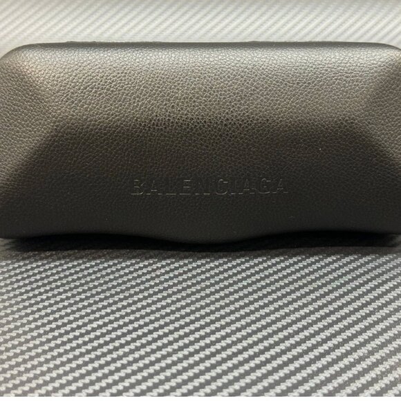 BALENCIAGA Black Grey Women's 55 mm Medium Sunglasses - Picture 5 of 5